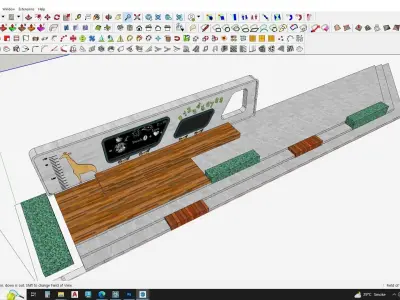 PLAY AREA OUTDOOR IN LANDSCAPE 3D model