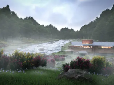 Pack Lost Place 01-03 - Scene Exterior Complete 3D model