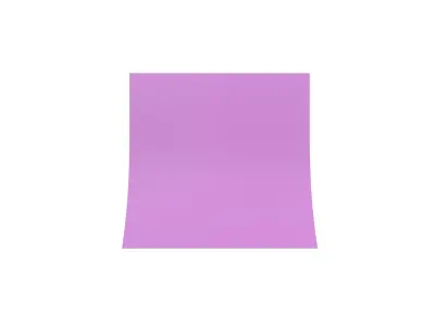 Memo Note v1 005 Low-poly 3D model