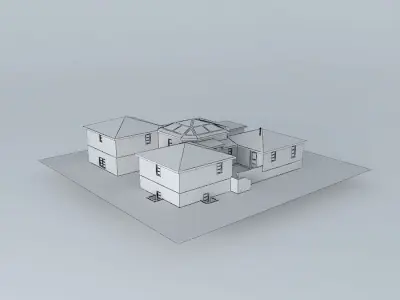 Ramp House Free 3D model