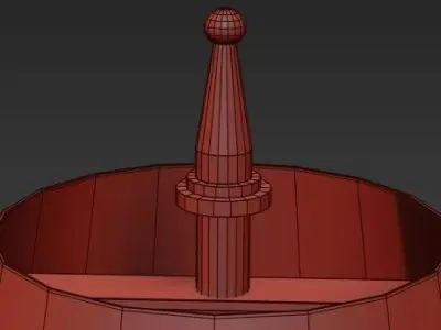 SHaded Chandelier 3D model