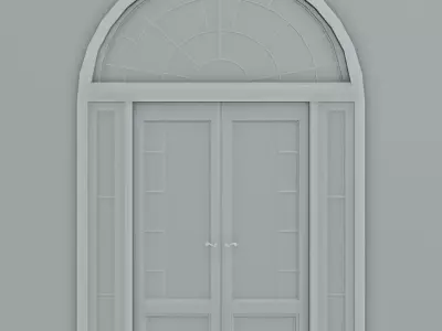 Door Design 2 Low-poly 3D model