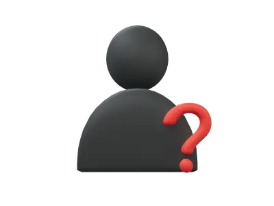 Cant Find User Icon v1 004 Low-poly 3D model