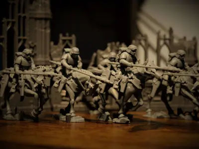 Universal Guard - Cavalry 3D print model