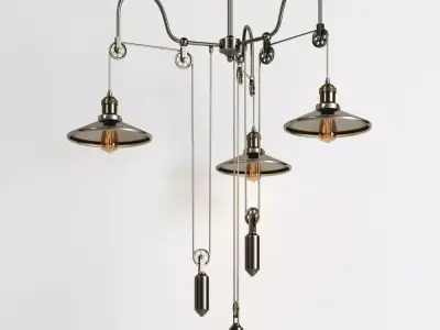 Hanging Lamp LOFT HOUSE P-104 3D model