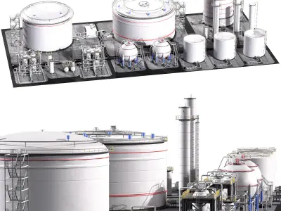 Oil base n1 3D model