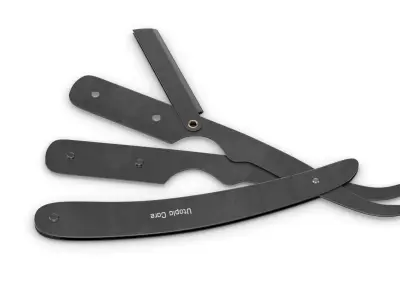 Barber Straight Edge Razor 3D model