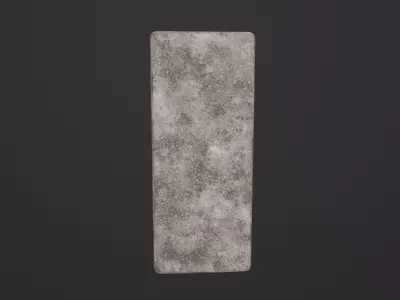Cinderblock 3D Model Low-poly 3D model