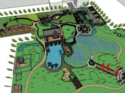 Eco Farm 001 3D model