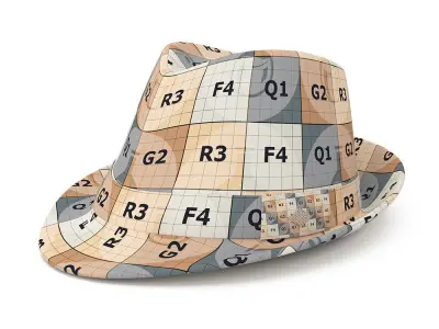 The Bastion Hat  3D model