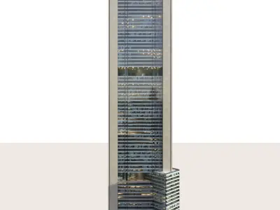 Skyscraper 2 SUPERTALL 3D model