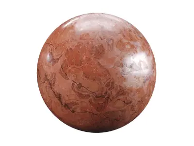 Red Verona Marble Texture PBR Vray Corona 400 x 400 cm Texture