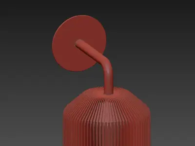 Joseph Bedside Wall Sconce by EOQ 3D model