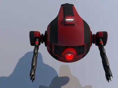 Sci Fi Drone 3D model get