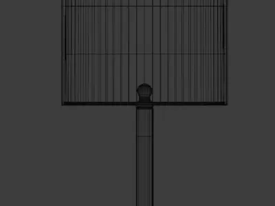 Modern Desk Lamp Free 3D model purchase
