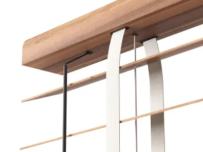 Wooden blinds Set 29 3D model