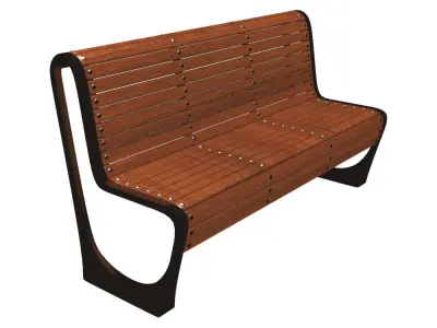 Street Chair 2 3D model