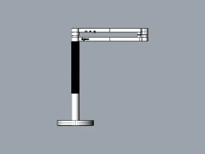 Dyson Solarcycle Morph desk light 3D model