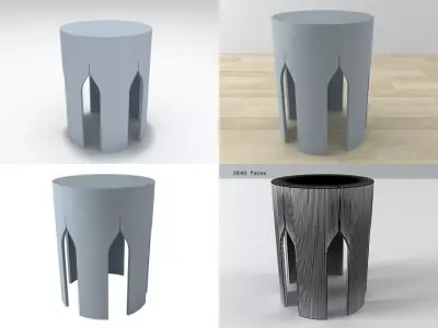 Cale and Brady 3D model
