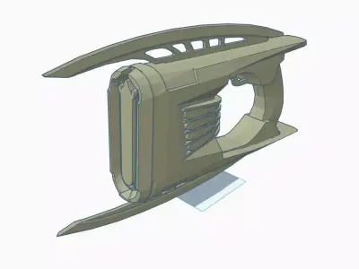 Breen 3191 pistol 3D print model