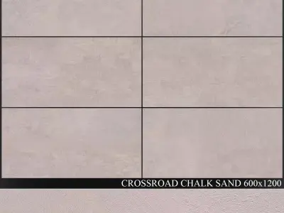 ABK Crossroad Chalk Sand 600x1200 3D model