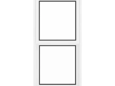 White Window 01 3D model