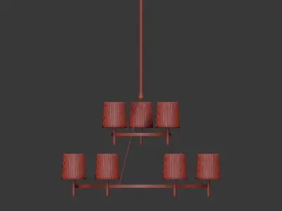 Julia Chandelier 3D model