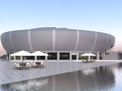 Building 09 3D model