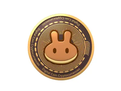 PancakeSwap Coin v3 001 3D model