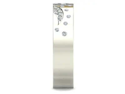 Women Wedding Engagement Ring 3D print model 16