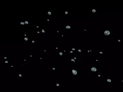 Underwater Bubbles 3D model