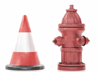 Urban Pack 1 Low-poly 3D model