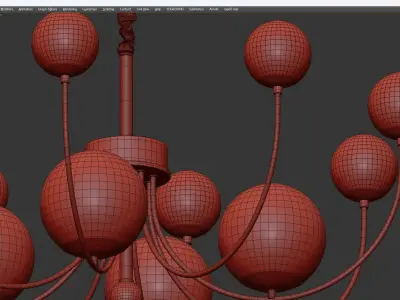 LORETA Low-poly 3D model