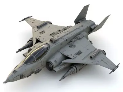 sci-fi spaceship 3D print model purchase