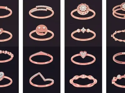 98 Light Wt 3dm  stl 1 render details model 3D Model Pack