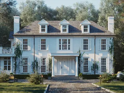 Build001 house 3D model