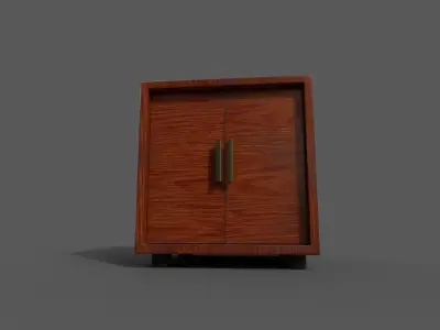 Pack 2 Modern Furniture 3D Model Low-poly 3D model shop