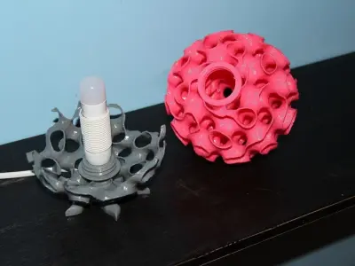 Coral Lamp Free 3D print model