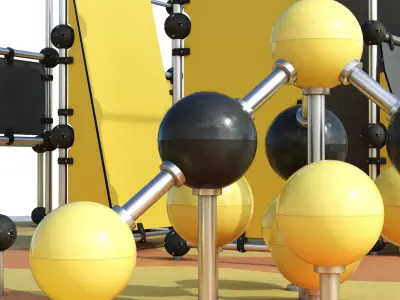 Children playground 4 3D model