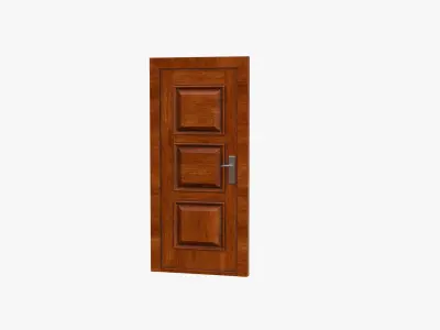Door 02 Low-poly 3D model buy