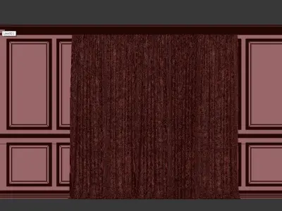 Curtain Set 249 3D model