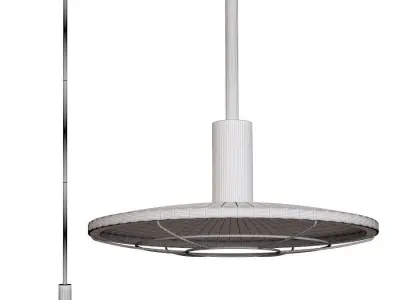 Restoration Hardware GRAHAM PENDANT 13 Brass  3D model