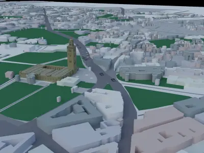 marrakech map  3D model