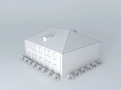 Riga Ieriku street 21 Free 3D model