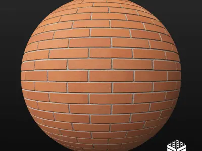 25 PBR Brick Textures 02 Texture