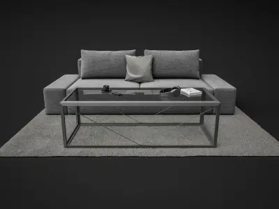 Sofa Set - Blest 04 3D model