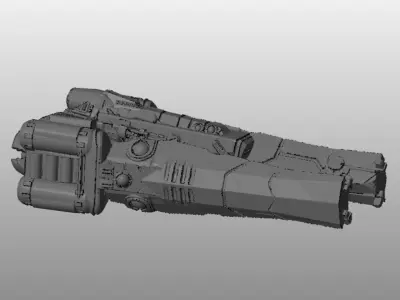 SKY RELICS - 22 INVADER 3D print model