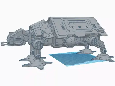Old Transport Walker Manka 3D print model