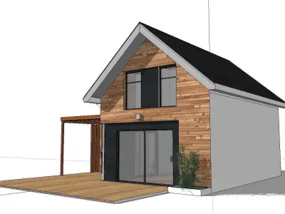 Creative Design-Holiday Cabin-0122 3D model