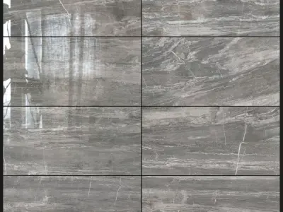 ABK Sensi Arabesque Silver Lux 600x1200 3D model